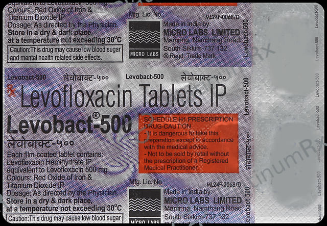 Levobact 500mg Tablet 10s