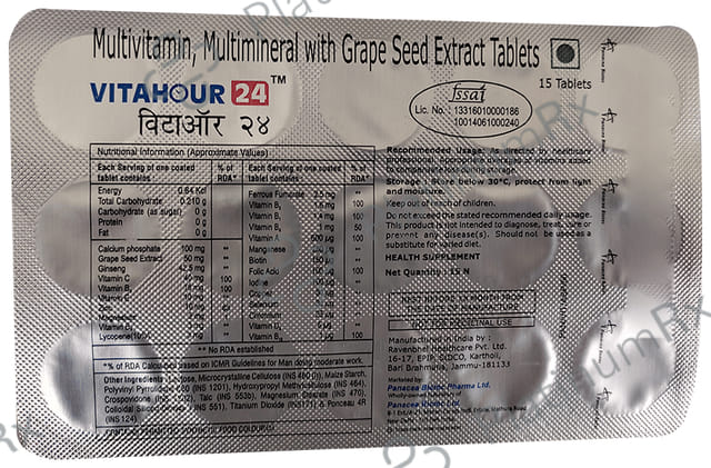 Vitahour 24mg Tablet 15s