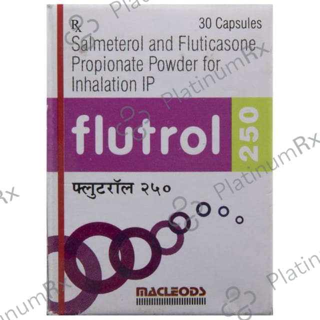 Flutrol 250/50mcg Capsule 30s