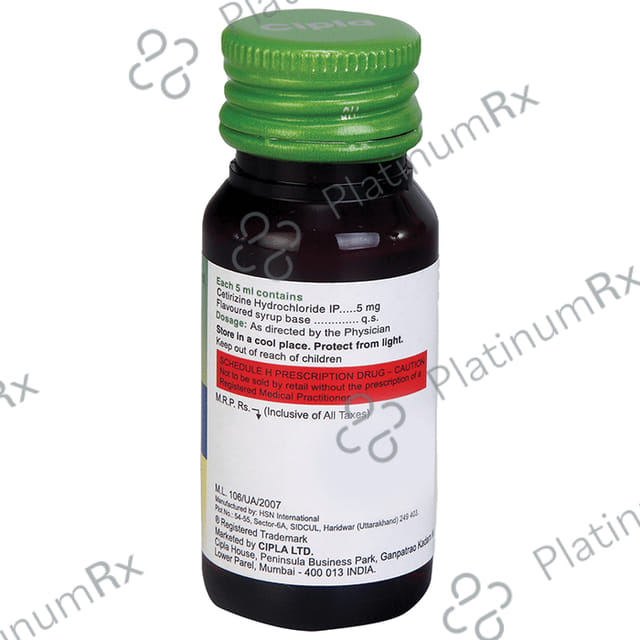 Cetcip Syrup 30ml