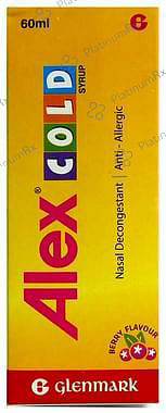 Alex Cold Berry 2/5mg Syrup 60ml