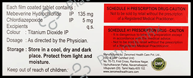 Mycolon C 135mg/5mg Tablet