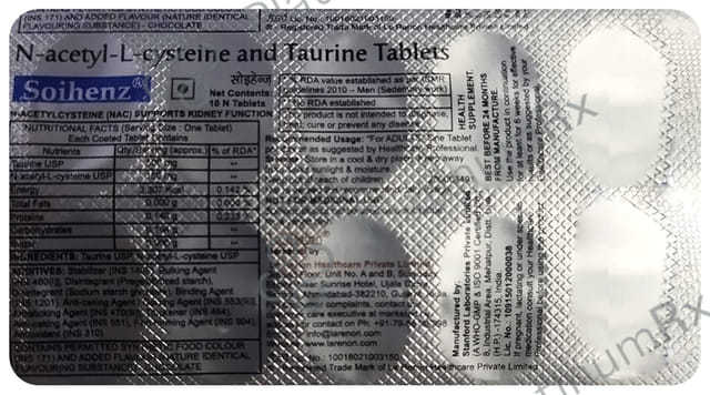Soihenz 150/500mg Tablet 10s