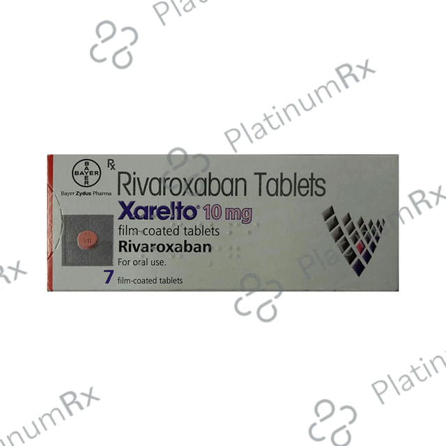 Xarelto 10mg Tablet 7s