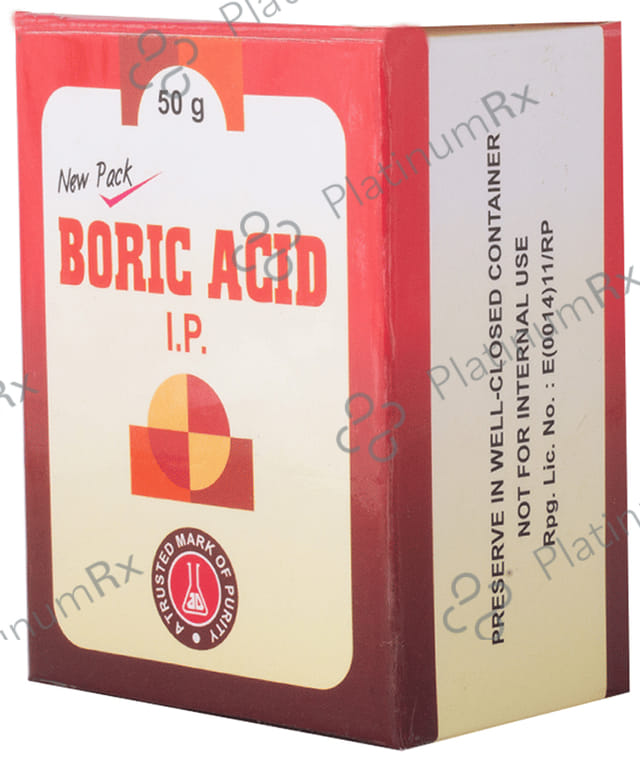 Agrawal Boric Acid IP Powder 50gm