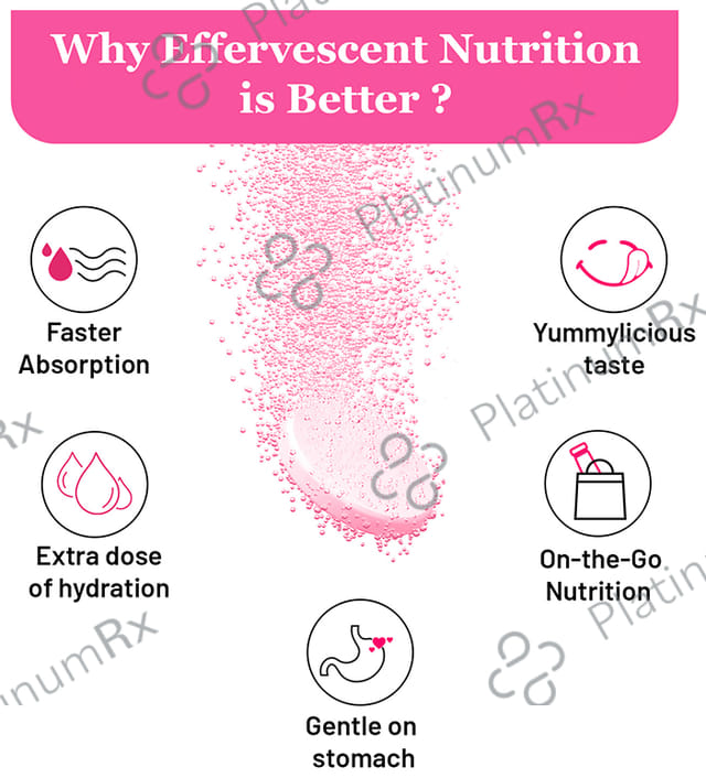 Chicnutrix Glow Glutathione & Vitamin C Strawberry & Lemon Flavour Effervescent Tablet 10s
