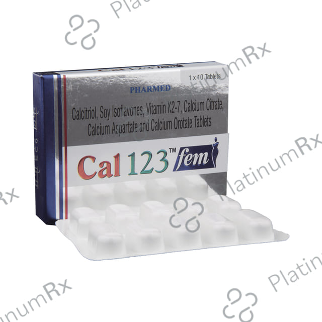 Cal 123 Fem Tablet 10s
