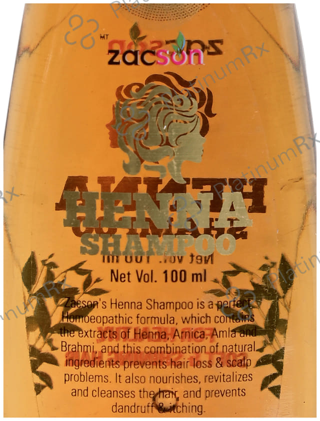 Zacson Henna Shampoo 100 ml