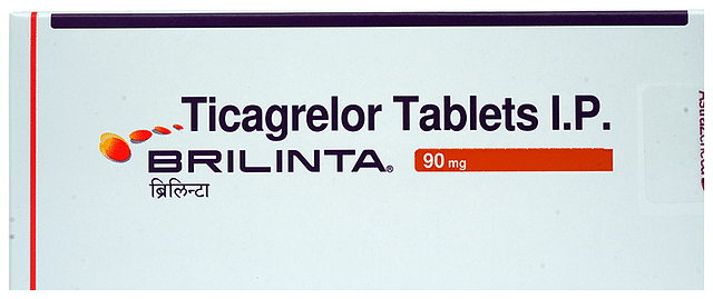 Brilinta 90mg Tablet 10s