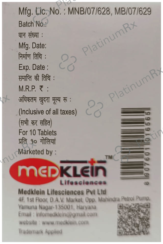 Foxfin 500mg Tablet 10s