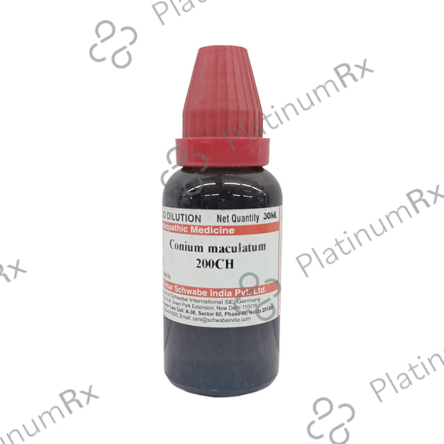 Dr Willmar Schwabe India Conium Maculatum Dilution 200 CH