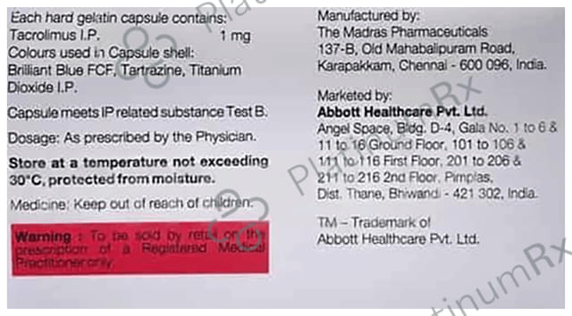 Rengraf 1mg Capsule 10s