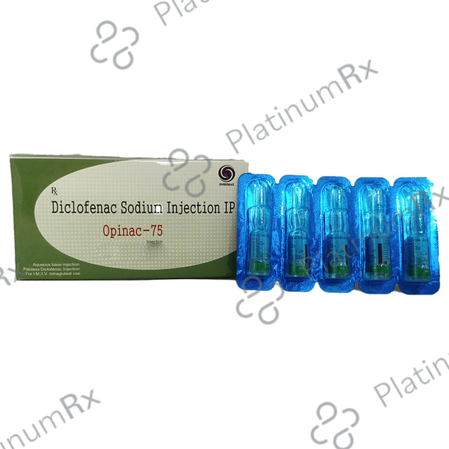 Opinac 75mg Injection 1ml