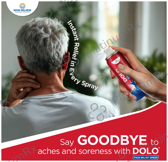 Dolo Pain Relief Spray 55gm