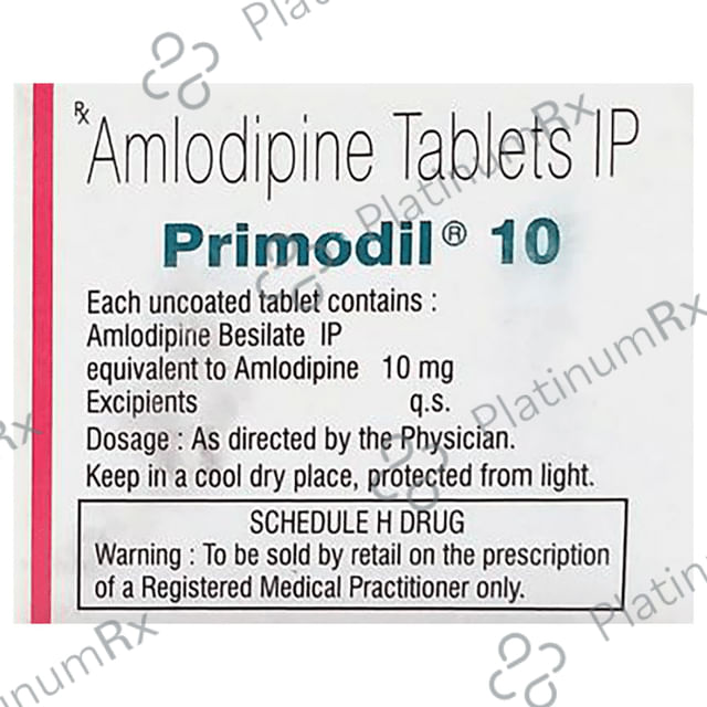 Primodil 10 Tablet