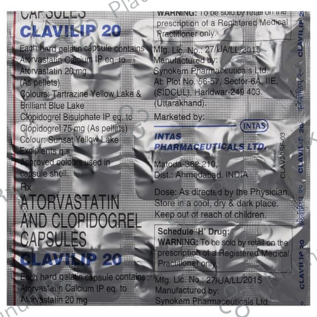 Clavilip 20 Capsule