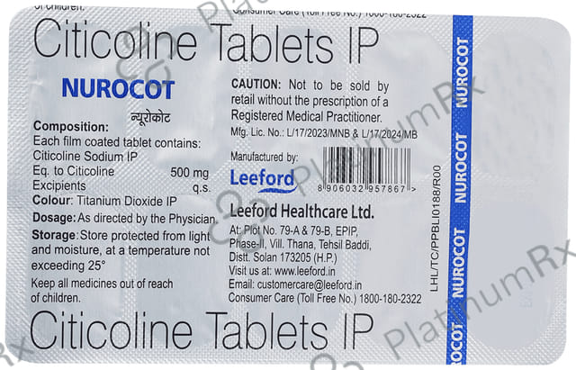 Nurocot 500mg Tablet 10s