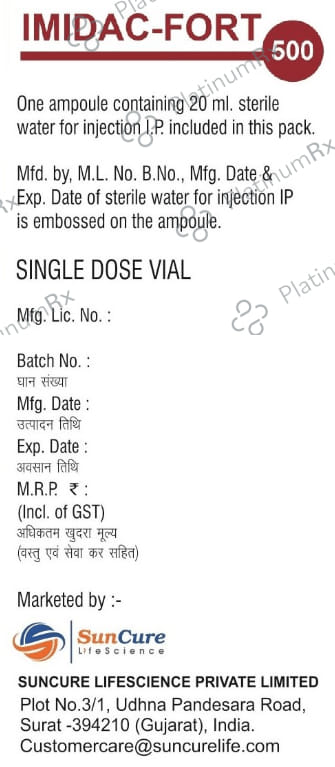 Imidac-Fort 500 Injection