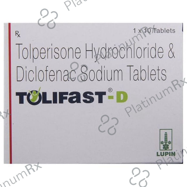 Tolifast D 50/150mg Tablet 10s