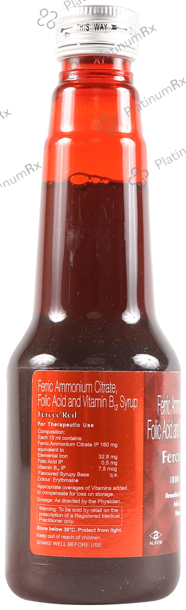 Fercee Red 7.5mcg/32.8/0.5mg Syrup 225ml
