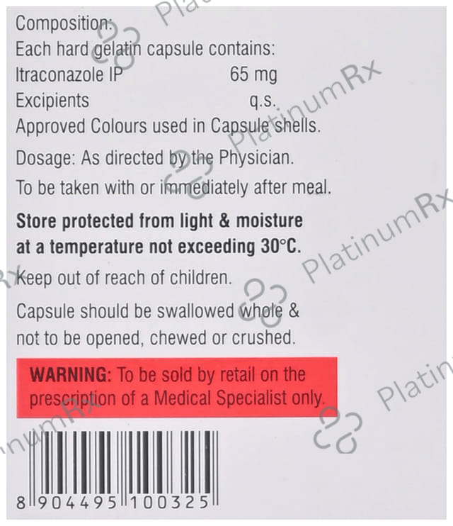 Ceastra SB 65mg Capsule