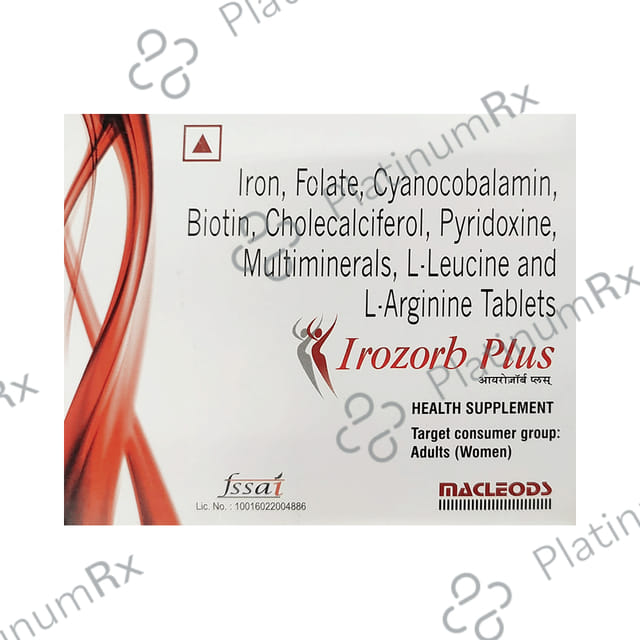 Irozorb Plus 100/1.5mg Tablet 15s