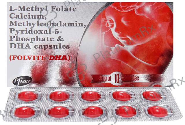Folvite DHA Soft Gelatin Capsule 10s