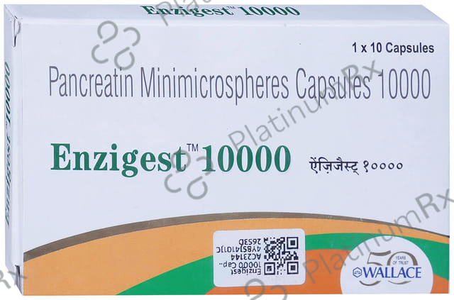 Enzigest 10000 Capsule 10s