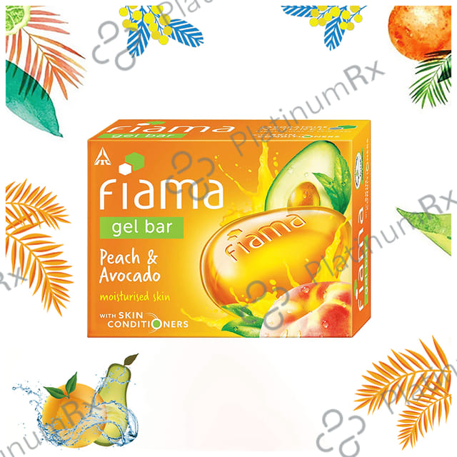 Fiama Peach & Avocado Gel Bar (125gm Each)