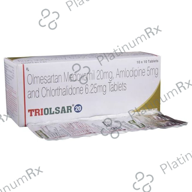 Triolsar 20 Tablet 10s