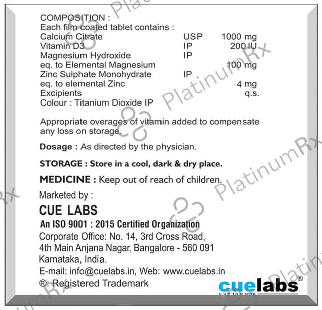 Calshore Tablet 15s