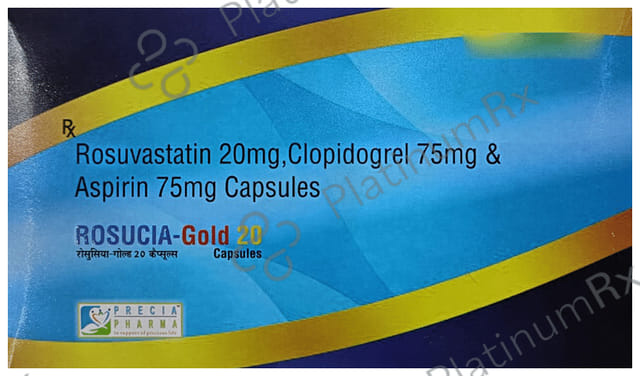 Rosucia Gold 20/75/20mg Capsule 10s
