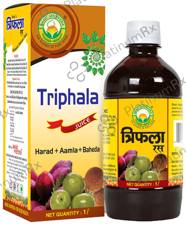Basic Ayurveda Triphala Juice 1000 ml
