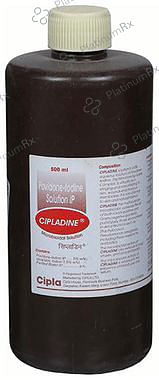 Cipladine 5% Solution 500ml