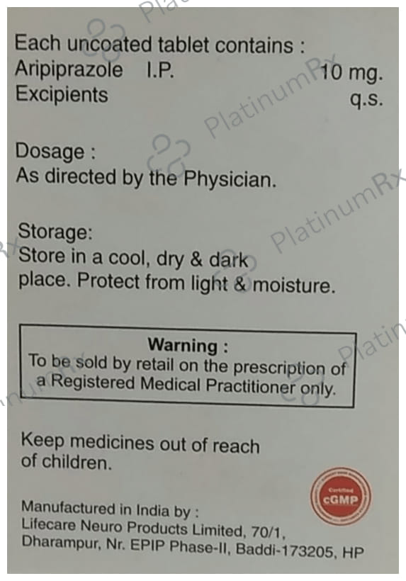 Arijoy 10mg Tablet 10s