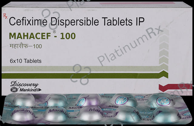 Mahacef 100mg Tablet 10s