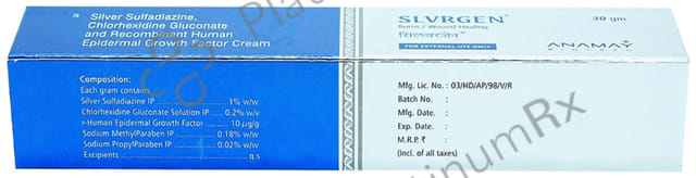 Slvrgen Cream 30gm
