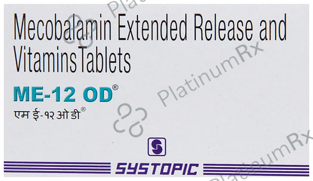 ME 12 OD Tablet ER 15s