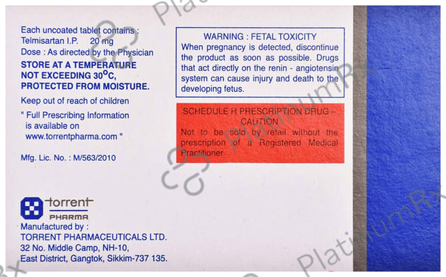 Telday 20mg Tablet 15s