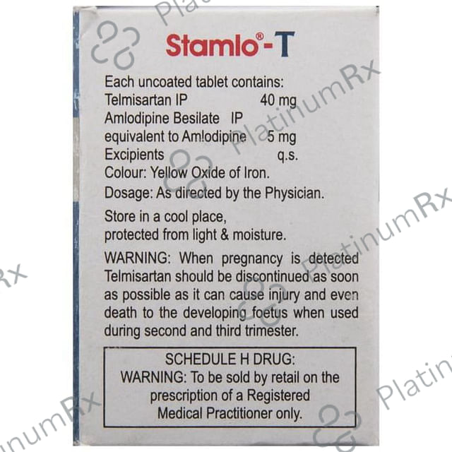 Stamlo T 5/40mg Tablet 10s