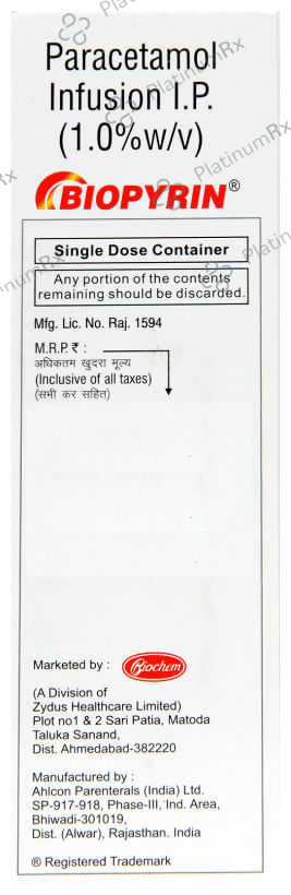Biopyrin Infusion