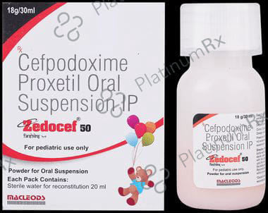Zedocef 50mg Syrup