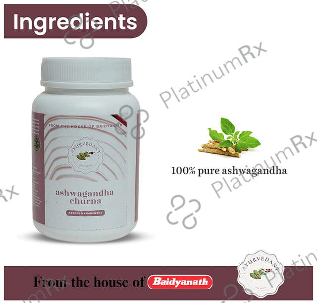 Baidyanath Ayurvedant Ashwagandha Churna 100gm