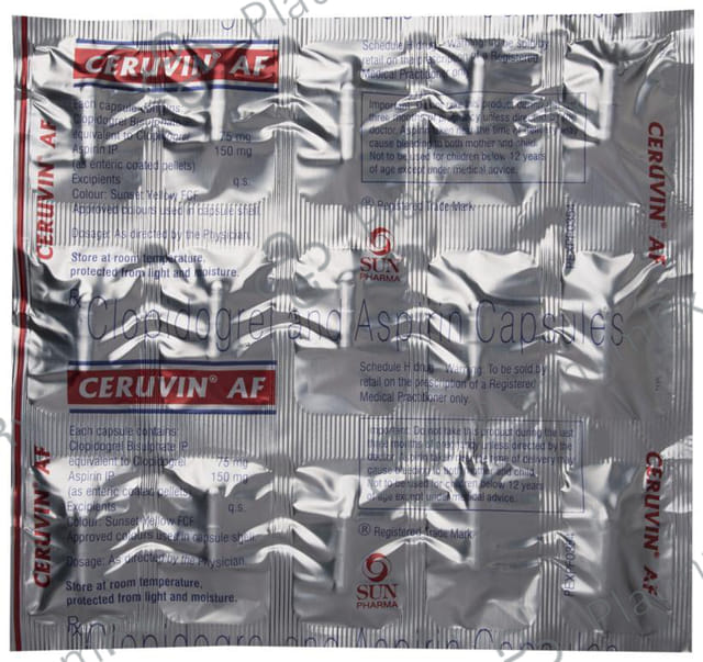 Ceruvin AF 150/75mg Capsule 15s