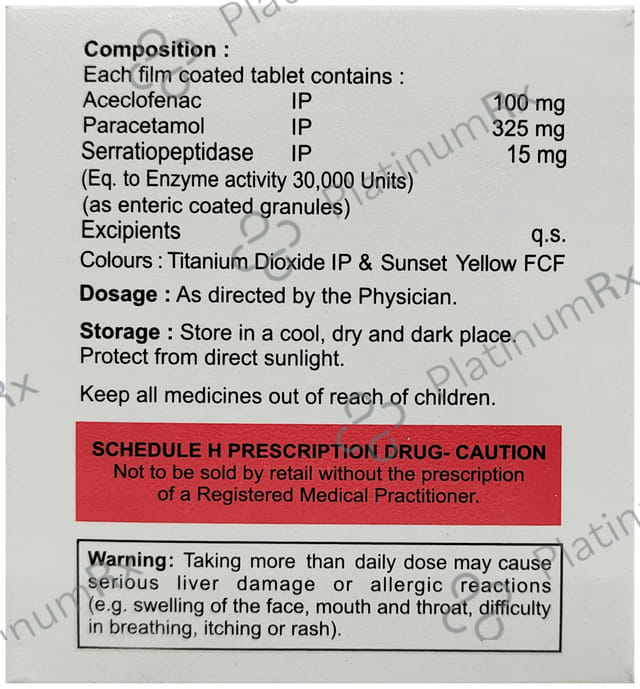 Acimol Forte Tablet 10s
