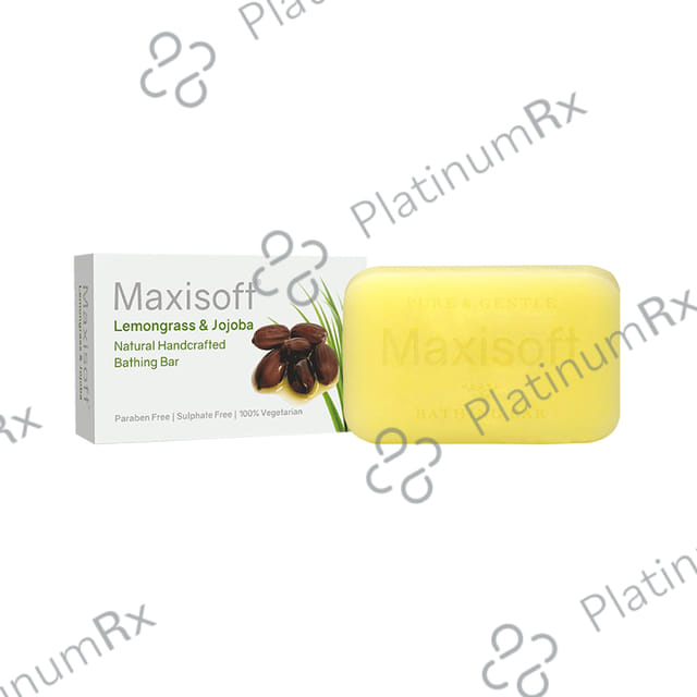 Maxisoft Lemongrass & Jojoba Bathing Bar (75gm Each) 1 units