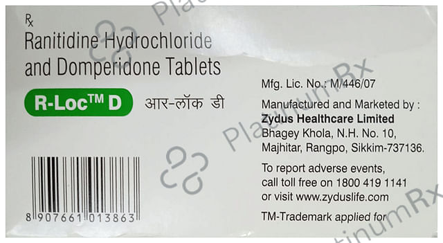 R Loc D 10/150mg Tablet 30s