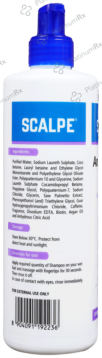 Scalpe Shampoo Anti Hairfall 400ml