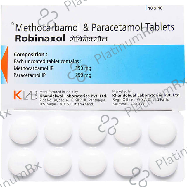 Robinoxol 250mg/350mg Tablet