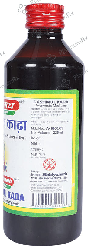 Baidyanath (Jhansi) Dashmul Kada 225 ml